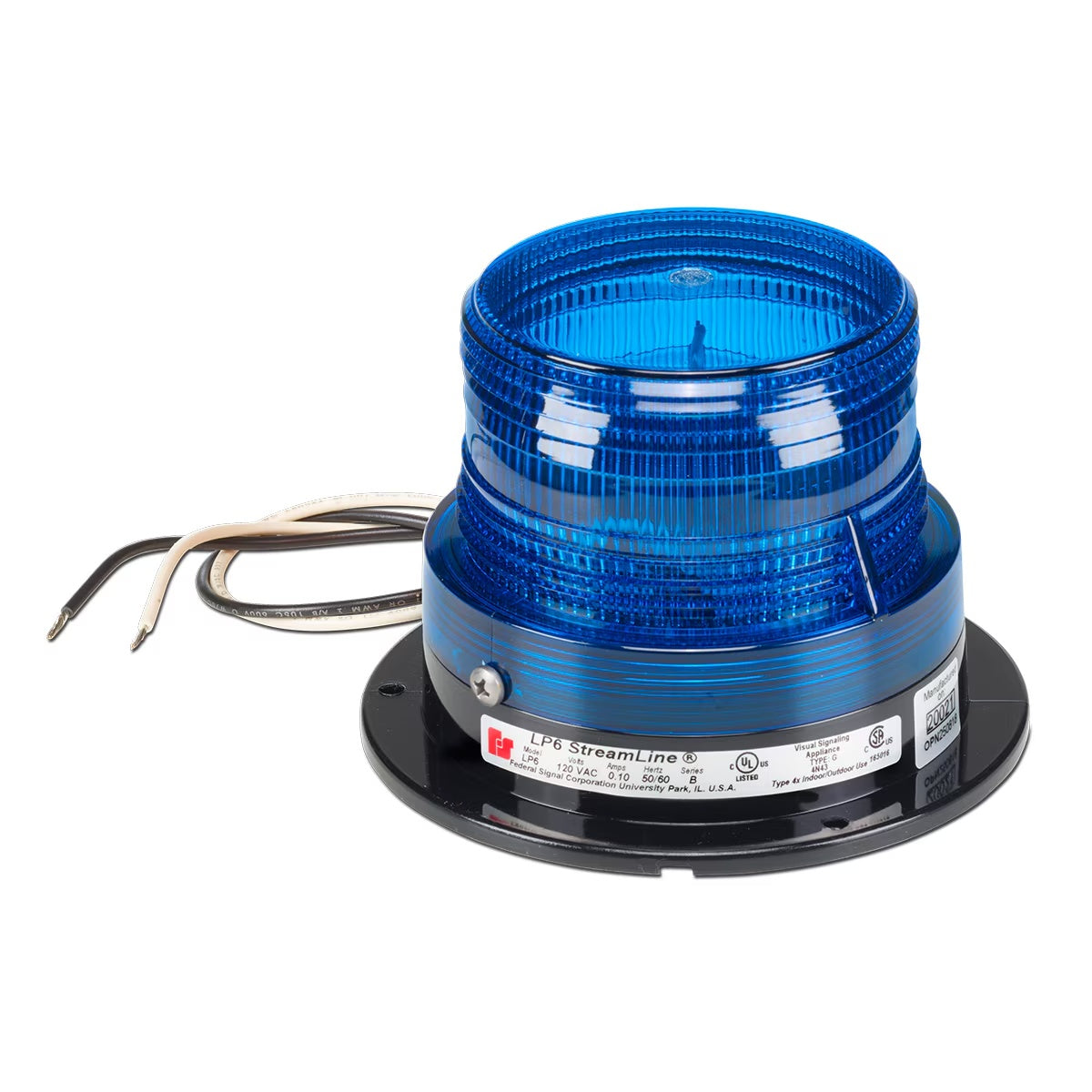 LP6-012-048B StreamLine® Low Profile Mini Strobes Blue
