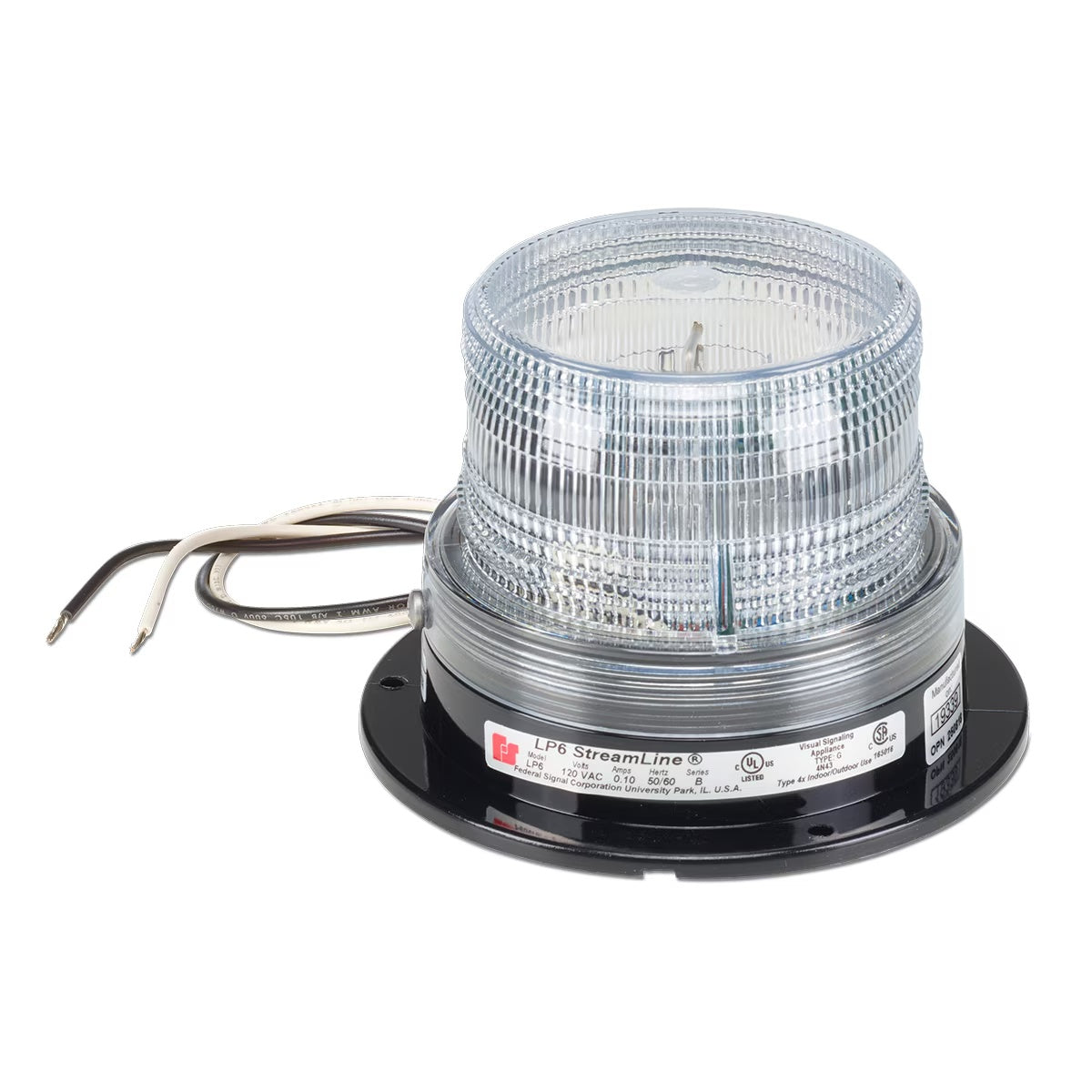LP6-012-048C StreamLine® Low Profile Mini Strobes Clear
