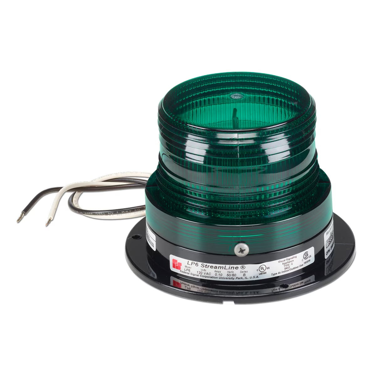 LP6-120G StreamLine® Low Profile Mini Strobes Green