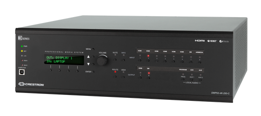 Crestron DMPS3-4K-250-C - 3-Series® 4K DigitalMedia™ Presentation System 250