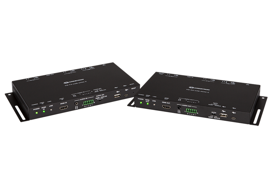 Crestron HD-EXT-USB-2000-C - 4K HDMI® & USB over HDBaseT® Extender 2000