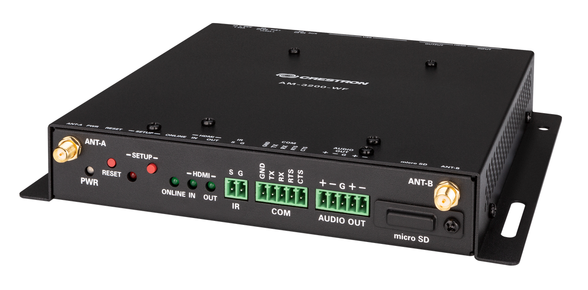 Crestron AM-3200-WF-I - AirMedia® Receiver 3200 with Wi-Fi® Network Connectivity, International