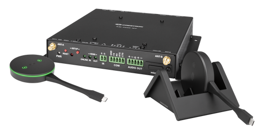 Crestron AM3-212 KIT - AirMedia® Series 3 Kit with AM-3200-WF Receiver, two AM-TX3-100 Adaptors, and Cradle