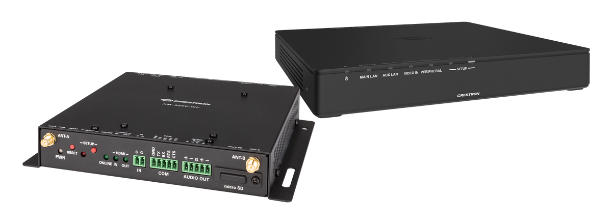 Crestron AM3-222 KIT - AirMedia® Series 3 Kit with AM-3200-WF Receiver and two AM-TX3-200 Endpoints