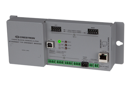 Crestron CAEN-BLOCK-CENCN-2-POE - Ethernet to Cresnet® Bridge for CAEN Automation Enclosures