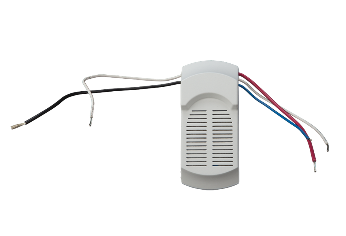 Crestron CLC-FANDELVEX-W - Wireless Lighting and Fan Controller, White