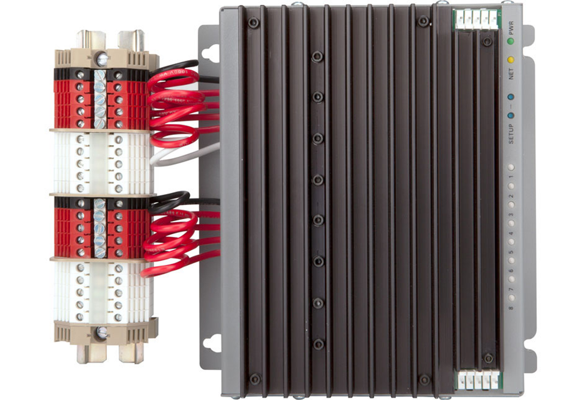 Crestron CLX-2DIMU8 - 8 Channel Universal Dimmer Module, 2 Feeds, 120V