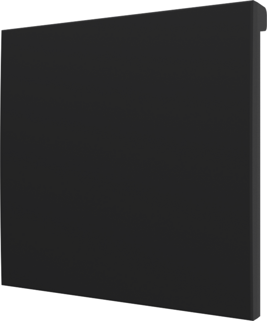 Crestron CM2-BTN-LG-B-T BLANK - Cameo® 2 Backlit Engravable Pushbutton, Large, Black Textured, Blank