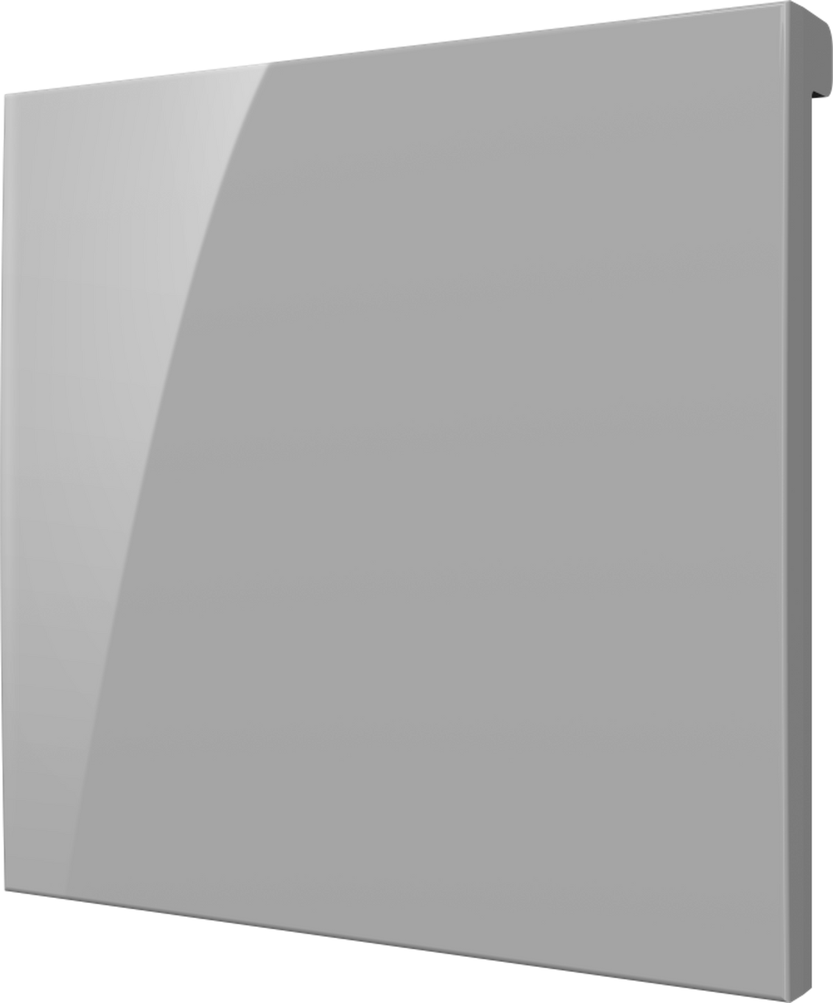Crestron CM2-BTN-LG-G-S BLANK - Cameo® 2 Backlit Engravable Pushbutton, Large, Gray Smooth, Blank