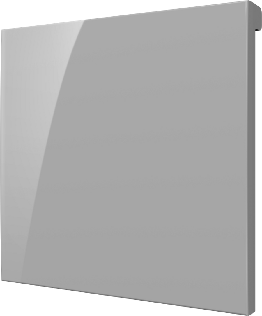 Crestron CM2-BTN-LG-G-S BLANK - Cameo® 2 Backlit Engravable Pushbutton, Large, Gray Smooth, Blank