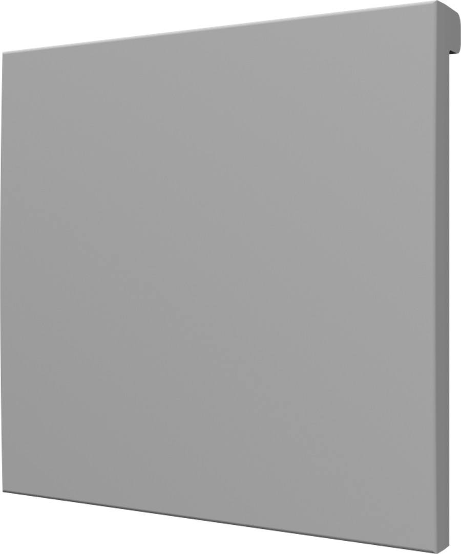 Crestron CM2-BTN-LG-G-T BLANK - Cameo® 2 Backlit Engravable Pushbutton, Large, Gray Textured, Blank