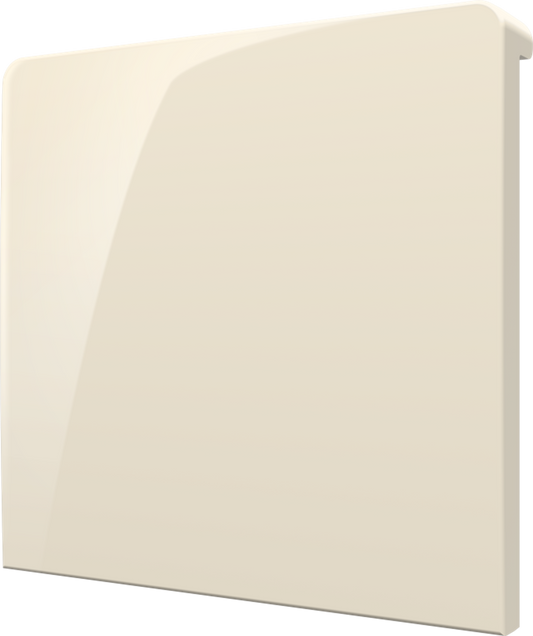 Crestron CM2-BTN-LG-TOP-A-S BLANK - Cameo® 2 Backlit Engravable Pushbutton, Large, Top, Almond Smooth, Blank