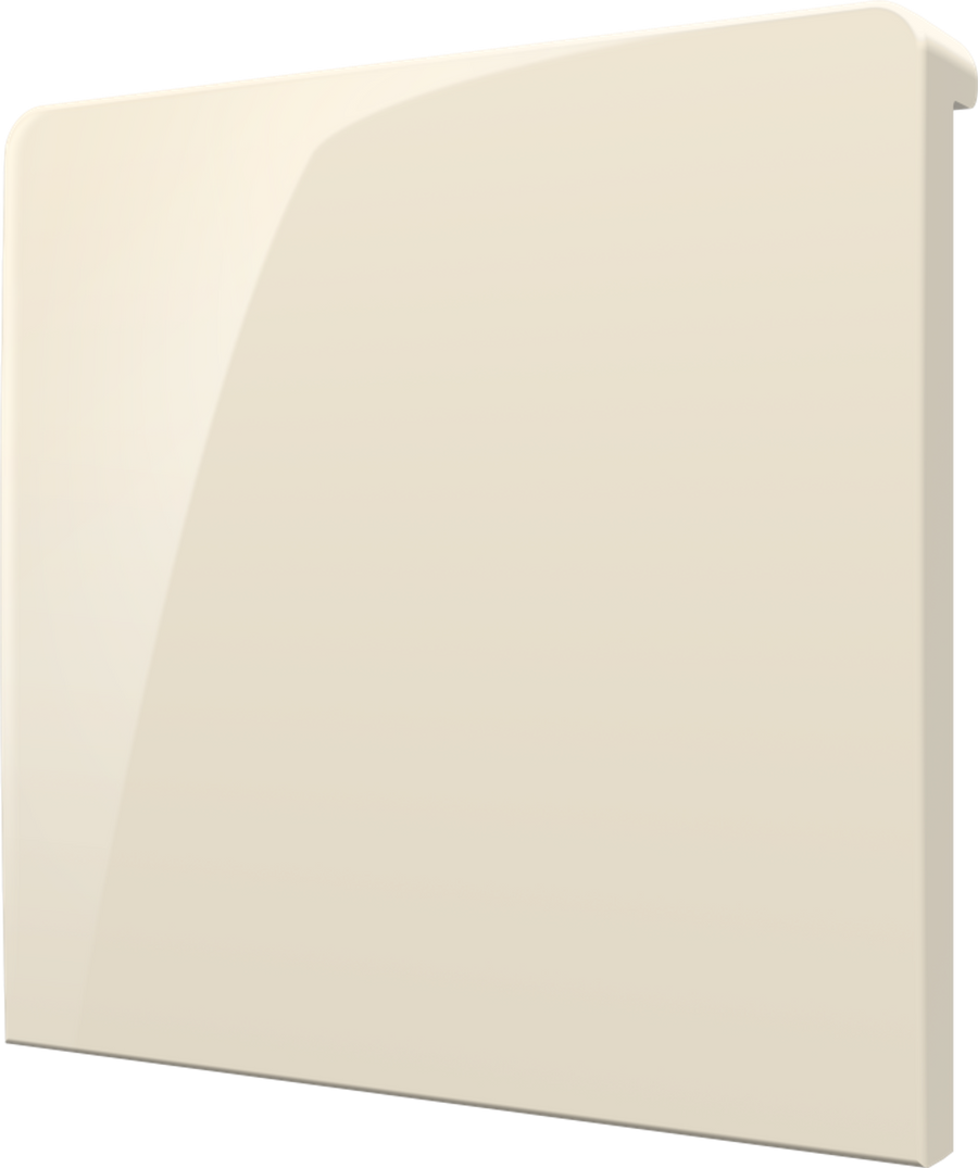 Crestron CM2-BTN-LG-TOP-A-S BLANK - Cameo® 2 Backlit Engravable Pushbutton, Large, Top, Almond Smooth, Blank