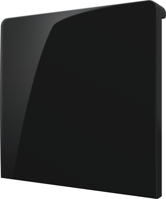 Crestron CM2-BTN-LG-TOP-B-S BLANK - Cameo® 2 Backlit Engravable Pushbutton, Large, Top, Black Smooth, Blank
