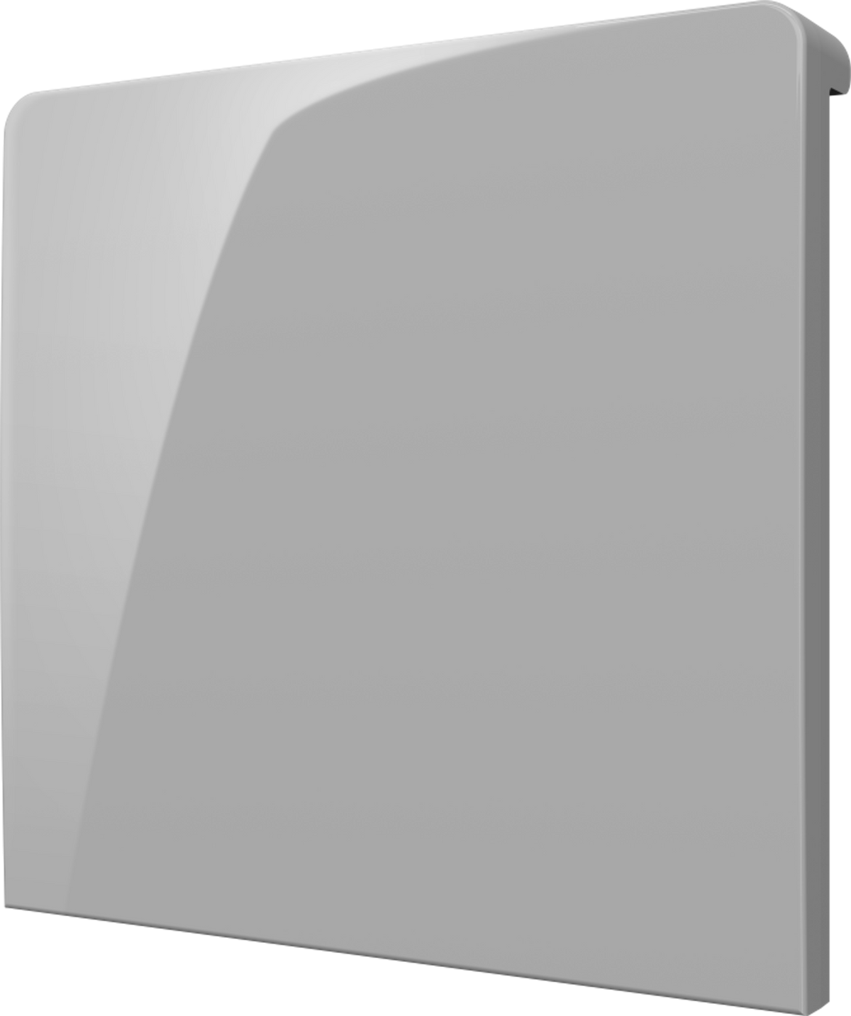 Crestron CM2-BTN-LG-TOP-G-S BLANK - Cameo® 2 Backlit Engravable Pushbutton, Large, Top, Gray Smooth, Blank