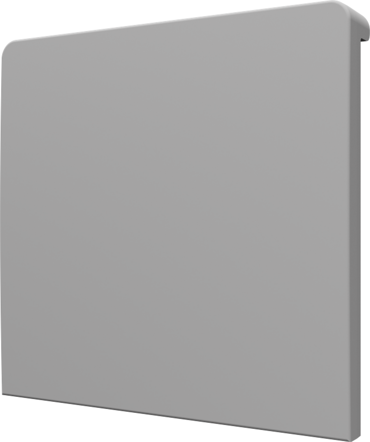 Crestron CM2-BTN-LG-TOP-G-T BLANK - Cameo® 2 Backlit Engravable Pushbutton, Large, Top, Gray Textured, Blank
