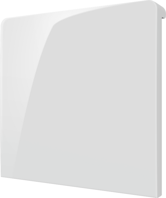 Crestron CM2-BTN-LG-TOP-W-S BLANK - Cameo® 2 Backlit Engravable Pushbutton, Large, Top, White Smooth, Blank