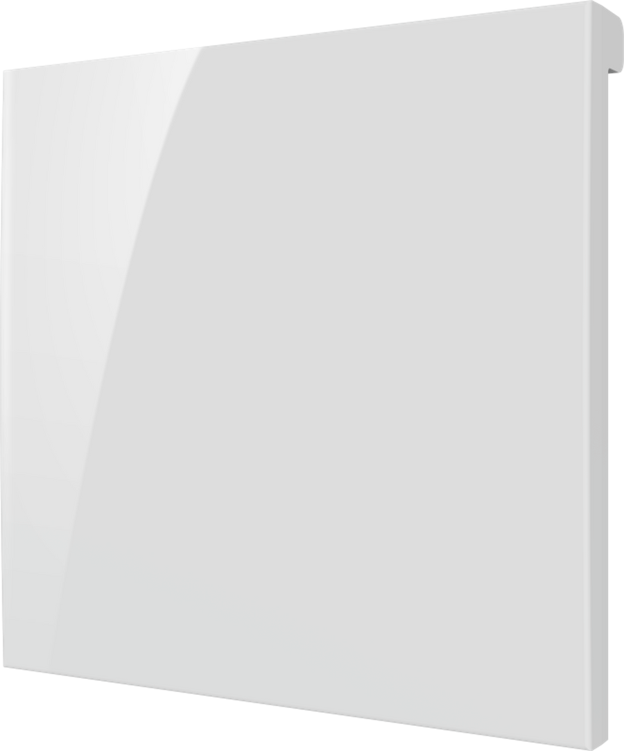 Crestron CM2-BTN-LG-W-S BLANK - Cameo® 2 Backlit Engravable Pushbutton, Large, White Smooth, Blank