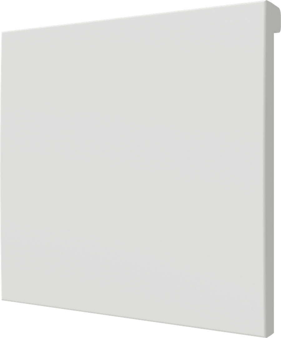 Crestron CM2-BTN-LG-W-T BLANK - Cameo® 2 Backlit Engravable Pushbutton, Large, White Textured, Blank