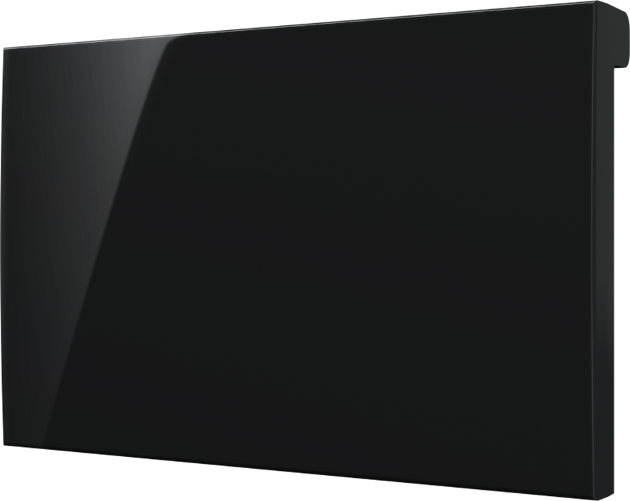 Crestron CM2-BTN-MD-B-S BLANK - Cameo® 2 Backlit Engravable Pushbutton, Medium, Black Smooth, Blank