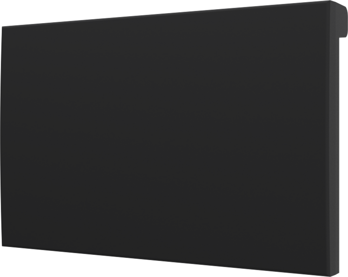 Crestron CM2-BTN-MD-B-T BLANK - Cameo® 2 Backlit Engravable Pushbutton, Medium, Black Textured, Blank