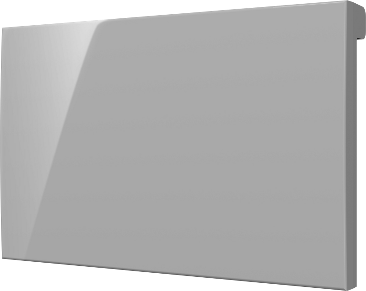 Crestron CM2-BTN-MD-G-S BLANK - Cameo® 2 Backlit Engravable Pushbutton, Medium, Gray Smooth, Blank