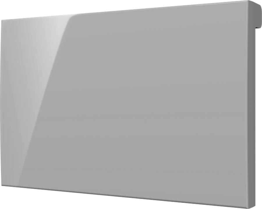 Crestron CM2-BTN-MD-G-S BLANK - Cameo® 2 Backlit Engravable Pushbutton, Medium, Gray Smooth, Blank