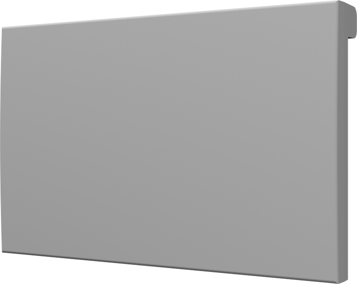 Crestron CM2-BTN-MD-G-T BLANK - Cameo® 2 Backlit Engravable Pushbutton, Medium, Gray Textured, Blank