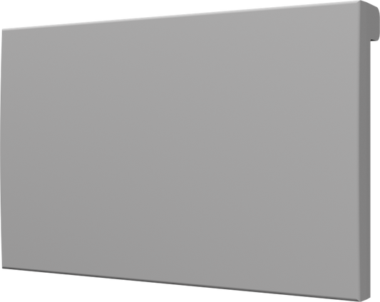 Crestron CM2-BTN-MD-G-T BLANK - Cameo® 2 Backlit Engravable Pushbutton, Medium, Gray Textured, Blank