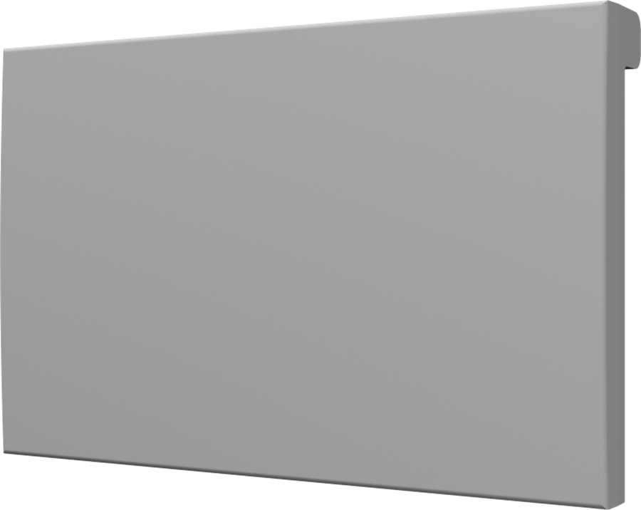Crestron CM2-BTN-MD-G-T BLANK - Cameo® 2 Backlit Engravable Pushbutton, Medium, Gray Textured, Blank