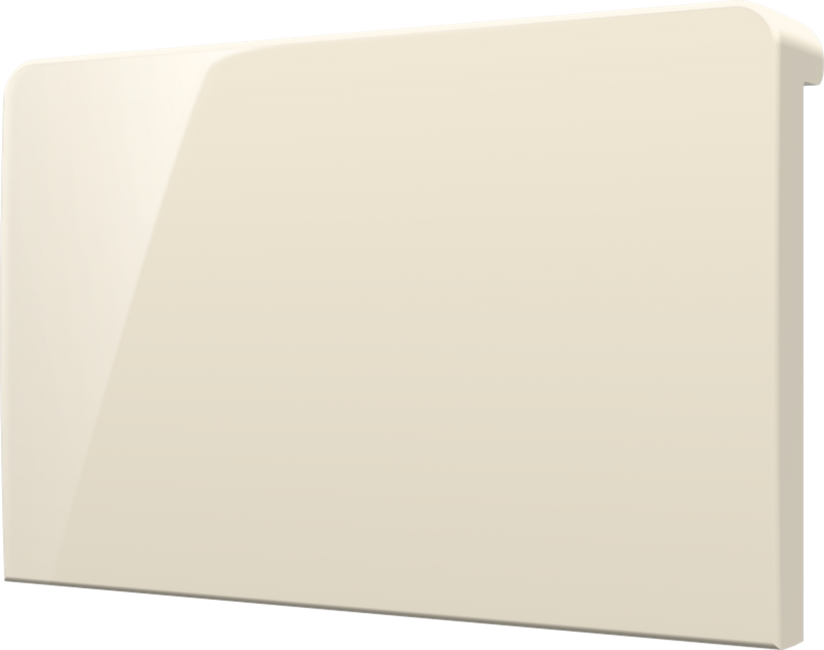 Crestron CM2-BTN-MD-TOP-A-S BLANK - Cameo® 2 Backlit Engravable Pushbutton, Medium, Top, Almond Smooth, Blank