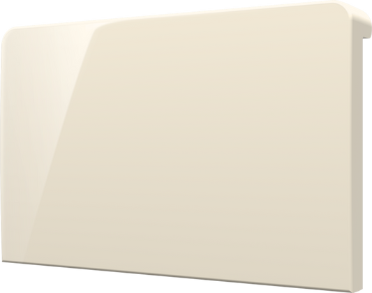 Crestron CM2-BTN-MD-TOP-A-S BLANK - Cameo® 2 Backlit Engravable Pushbutton, Medium, Top, Almond Smooth, Blank