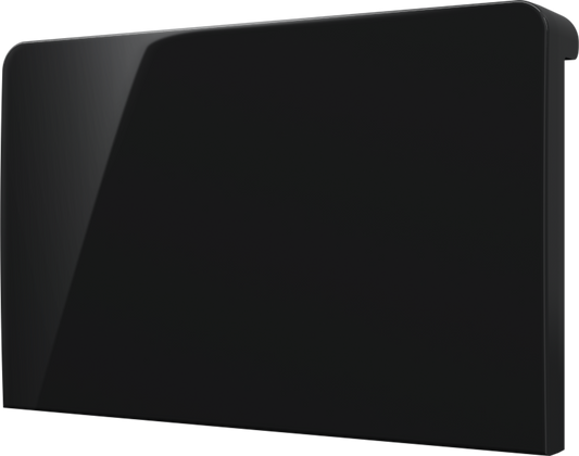 Crestron CM2-BTN-MD-TOP-B-S BLANK - Cameo® 2 Backlit Engravable Pushbutton, Medium, Top, Black Smooth, Blank
