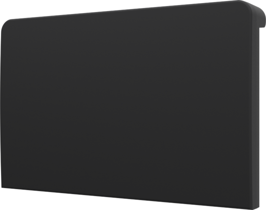Crestron CM2-BTN-MD-TOP-B-T BLANK - Cameo® 2 Backlit Engravable Pushbutton, Medium, Top, Black Textured, Blank