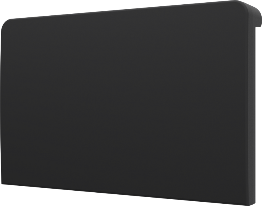 Crestron CM2-BTN-MD-TOP-B-T BLANK - Cameo® 2 Backlit Engravable Pushbutton, Medium, Top, Black Textured, Blank