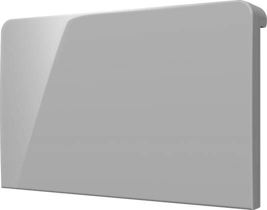 Crestron CM2-BTN-MD-TOP-G-S BLANK - Cameo® 2 Backlit Engravable Pushbutton, Medium, Top, Gray Smooth, Blank