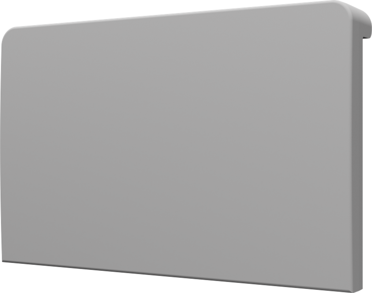 Crestron CM2-BTN-MD-TOP-G-T BLANK - Cameo® 2 Backlit Engravable Pushbutton, Medium, Top, Gray Textured, Blank