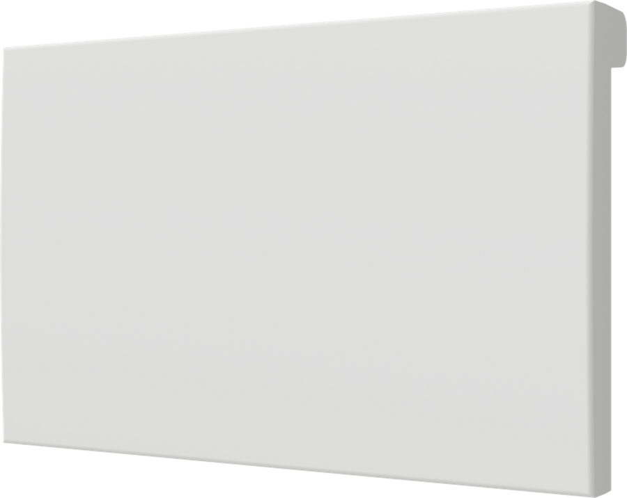 Crestron CM2-BTN-MD-W-T BLANK - Cameo® 2 Backlit Engravable Pushbutton, Medium, White Textured, Blank