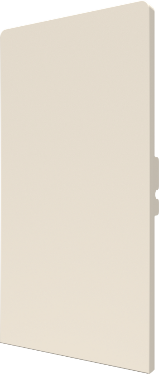 Crestron CM2-BTN-RKR-A-T BLANK - Cameo® 2 Backlit Engravable Pushbutton, Rocker, Almond Textured, Blank