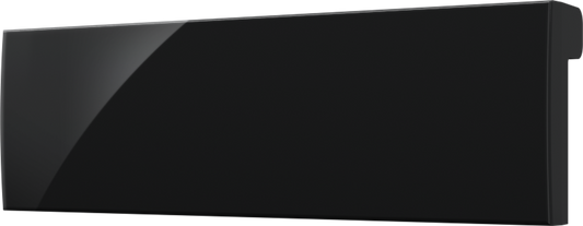Crestron CM2-BTN-SM-B-S BLANK - Cameo® 2 Backlit Engravable Pushbutton, Small, Black Smooth, Blank