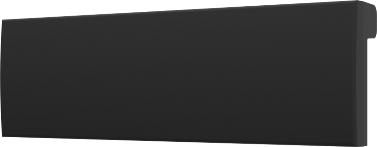Crestron CM2-BTN-SM-B-T BLANK - Cameo® 2 Backlit Engravable Pushbutton, Small, Black Textured, Blank