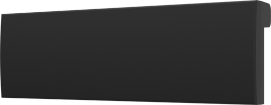 Crestron CM2-BTN-SM-B-T BLANK - Cameo® 2 Backlit Engravable Pushbutton, Small, Black Textured, Blank