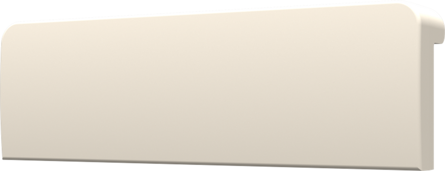 Crestron CM2-BTN-SM-TOP-A-T BLANK - Cameo® 2 Backlit Engravable Pushbutton, Small, Top, Almond Textured, Blank