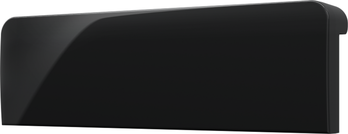 Crestron CM2-BTN-SM-TOP-B-S BLANK - Cameo® 2 Backlit Engravable Pushbutton, Small, Top, Black Smooth, Blank