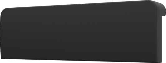 Crestron CM2-BTN-SM-TOP-B-T BLANK - Cameo® 2 Backlit Engravable Pushbutton, Small, Top, Black Textured, Blank
