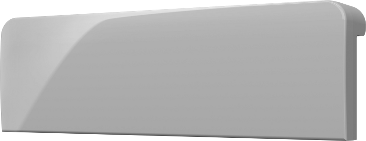 Crestron CM2-BTN-SM-TOP-G-S BLANK - Cameo® 2 Backlit Engravable Pushbutton, Small, Top, Gray Smooth, Blank