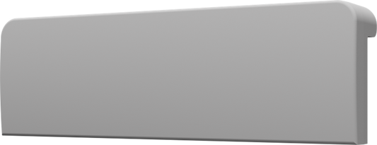 Crestron CM2-BTN-SM-TOP-G-T BLANK - Cameo® 2 Backlit Engravable Pushbutton, Small, Top, Gray Textured, Blank