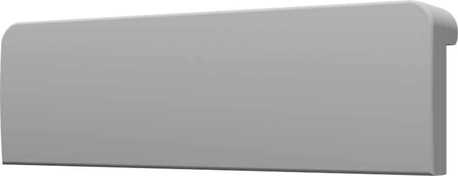 Crestron CM2-BTN-SM-TOP-G-T BLANK - Cameo® 2 Backlit Engravable Pushbutton, Small, Top, Gray Textured, Blank