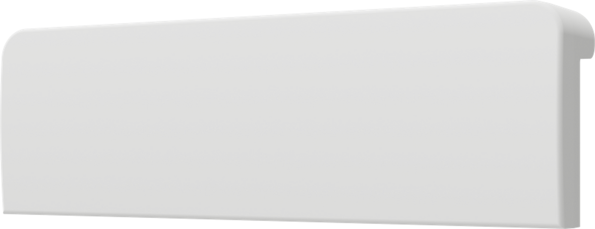 Crestron CM2-BTN-SM-TOP-W-T BLANK - Cameo® 2 Backlit Engravable Pushbutton, Small, Top, White Textured, Blank