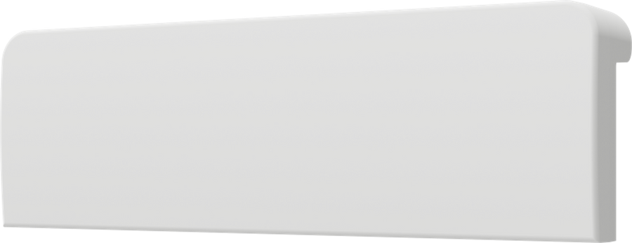Crestron CM2-BTN-SM-TOP-W-T BLANK - Cameo® 2 Backlit Engravable Pushbutton, Small, Top, White Textured, Blank